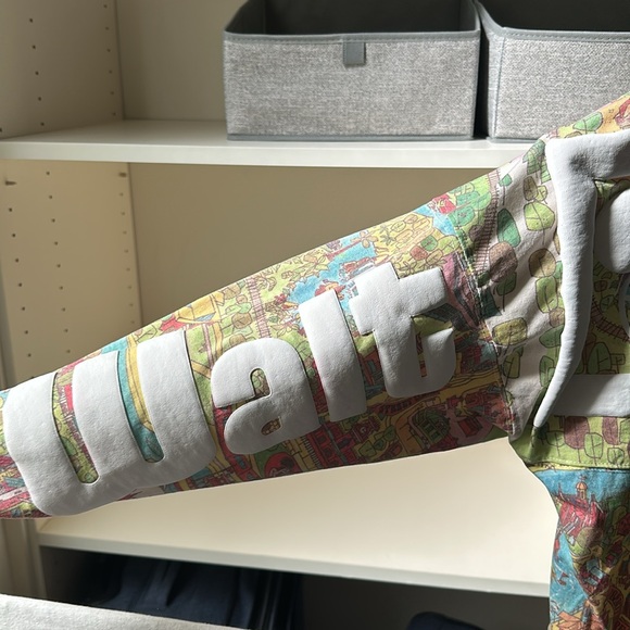 Walt Disney World Spirit Jersey Vault Retro Map Long Sleeve Size S - Picture 4 of 6